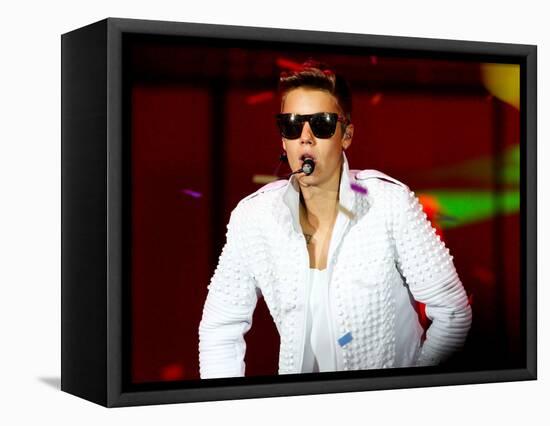 Justin Bieber-null-Framed Stretched Canvas