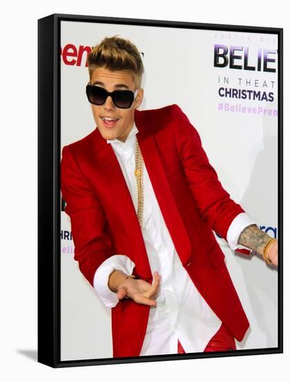 Justin Bieber-null-Framed Stretched Canvas