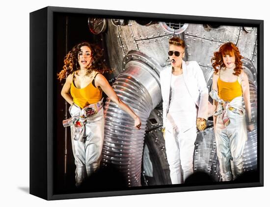 Justin Bieber-null-Framed Stretched Canvas