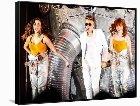 Justin Bieber-null-Framed Stretched Canvas