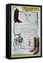 Justin Cowboy Boots Advert-null-Framed Stretched Canvas