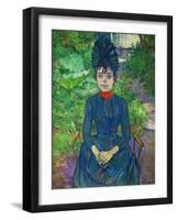 Justine Dieuhl, 1891-Henri de Toulouse-Lautrec-Framed Giclee Print