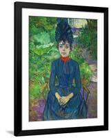 Justine Dieuhl, 1891-Henri de Toulouse-Lautrec-Framed Giclee Print