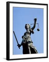 Justizia (Justice-Well), Frankfurt, Germany-Hans Peter Merten-Framed Photographic Print