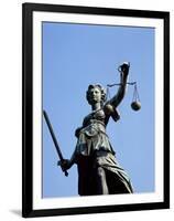 Justizia (Justice-Well), Frankfurt, Germany-Hans Peter Merten-Framed Photographic Print