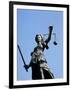 Justizia (Justice-Well), Frankfurt, Germany-Hans Peter Merten-Framed Photographic Print