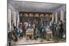 Justus Von Liebig's Chemistry Laboratory at University of Giessen, 1842,-null-Mounted Giclee Print