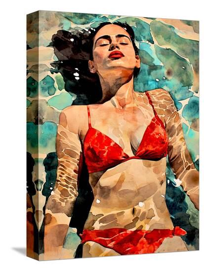 Stretched Canvas Print, , large