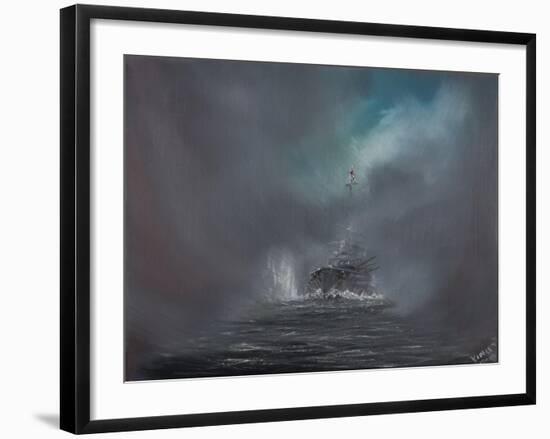 Jutland 1916-Vincent Alexander Booth-Framed Photographic Print