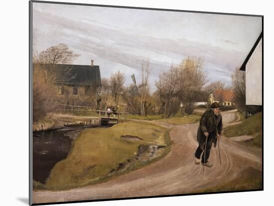 Jutland Village in Spring, 1892-Laurits Andersen Ring-Mounted Giclee Print