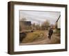 Jutland Village in Spring, 1892-Laurits Andersen Ring-Framed Giclee Print