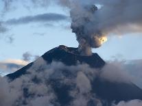 Active Volcano Tungurahua, Province Tungurahua, Ecuador-Jutta Riegel-Photographic Print