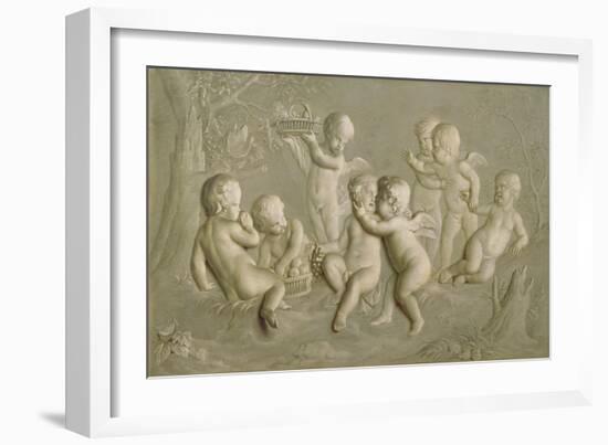 Juvenile Bacchanalia, 1783-Grigoriy Ivanovich Ugryumov-Framed Giclee Print