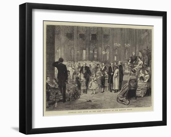 Juvenile Ball Given by the Lady Mayoress at the Mansion House-George Goodwin Kilburne-Framed Giclee Print