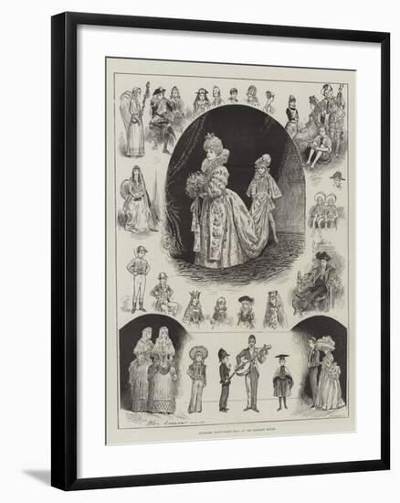 Juvenile Fancy-Dress Ball at the Mansion House-Henry Stephen Ludlow-Framed Giclee Print