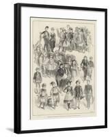 Juvenile Fancy-Dress Ball Given by the Lady Mayoress at the Mansion House-null-Framed Giclee Print