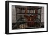 Juvenile Orangutan in Cage-W. Perry Conway-Framed Photographic Print