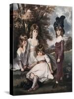 Juvenile Retirement, 18th Century-L Edwards-Stretched Canvas