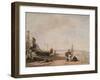 Juvenile Shrimpers, Deal, 19Th Century-William Collins-Framed Giclee Print