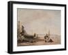 Juvenile Shrimpers, Deal, 19Th Century-William Collins-Framed Giclee Print