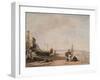 Juvenile Shrimpers, Deal, 19Th Century-William Collins-Framed Giclee Print