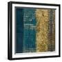 Juxtapose III Metallic-Cheryl Warrick-Framed Art Print