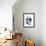 Juxtaposed Grey-Urban Epiphany-Framed Art Print displayed on a wall