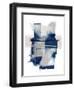 Juxtaposed Grey-Urban Epiphany-Framed Art Print