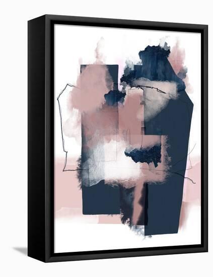 Juxtaposed Reality 2-Urban Epiphany-Framed Stretched Canvas