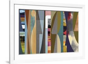 Juxtaposition 3-Osbourn-Framed Giclee Print