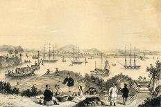 Ningbo, One of the Five Ports Opened by the Late Treaty to British Commerce, China, 1847-JW Giles-Stretched Canvas