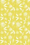 Painted Garden Yellow Floral-Jyotsna Warikoo-Stretched Canvas