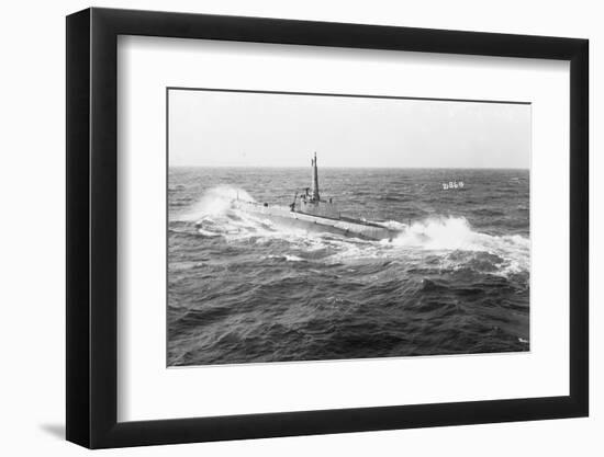 K-5 Submarine during Speed Trial-null-Framed Photographic Print