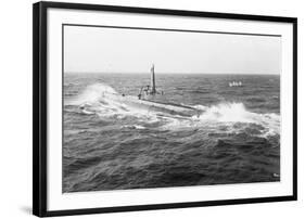 K-5 Submarine during Speed Trial-null-Framed Photographic Print