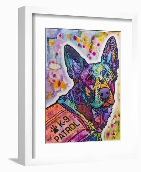 K-9 Patrol Large-003-Dean Russo-Framed Giclee Print