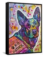 K-9 Patrol Large-003-Dean Russo-Framed Stretched Canvas