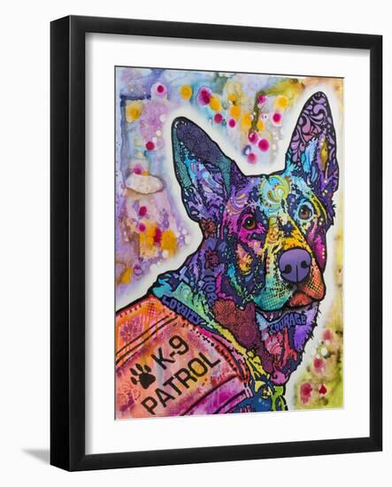 K-9 Patrol Large-003-Dean Russo-Framed Giclee Print