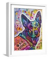 K-9 Patrol Large-003-Dean Russo-Framed Giclee Print