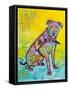 K-9 Patrol Large-005-Dean Russo-Framed Stretched Canvas