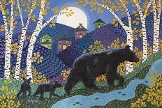 Bearly Midnight-K.C. Grapes-Giclee Print