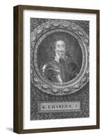 K. Charles I, 18th century-James Mynde-Framed Giclee Print
