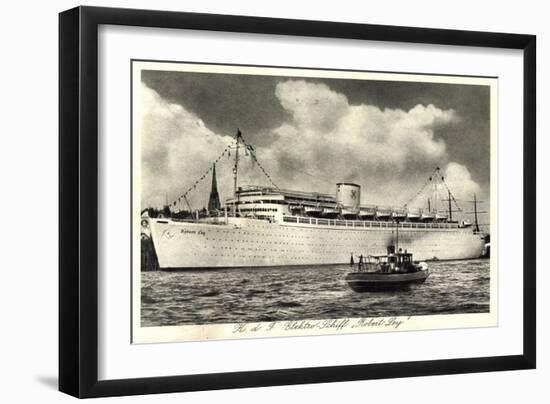 K.D.F. Elektro Schiff Robert Ley, Dampfschiff-null-Framed Giclee Print