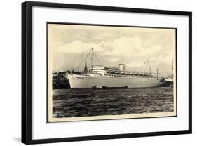 K.D.F. Schiff Robert Ley, Riesendampfschiff-null-Framed Giclee Print