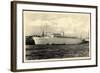 K.D.F. Schiff Robert Ley, Riesendampfschiff-null-Framed Giclee Print