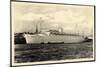 K.D.F. Schiff Robert Ley, Riesendampfschiff-null-Mounted Giclee Print