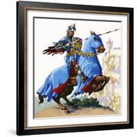 K' for Knight-Pat Nicolle-Framed Giclee Print