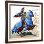 K' for Knight-Pat Nicolle-Framed Giclee Print