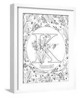 K is for Kangaroo Paws-Heather Rosas-Framed Art Print