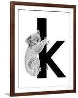 K is for Koala-Stacy Hsu-Framed Art Print