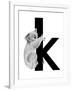 K is for Koala-Stacy Hsu-Framed Art Print